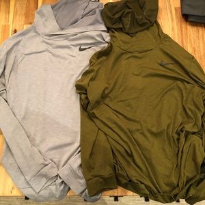Nike long sleeve hoodies (light)